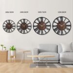 20 Inch Giant Steel Wall Clock with Voice and Mild Sensor Evening Mild... - Image 7
