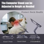 Treadmill Desk Attachment, Laptop computer Holder Adjustble Top Width, Works... - Image 4