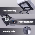 Treadmill Desk Attachment, Laptop computer Holder Adjustble Top Width, Works... - Image 5