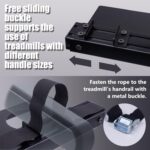 Treadmill Desk Attachment, Laptop computer Holder Adjustble Top Width, Works... - Image 6