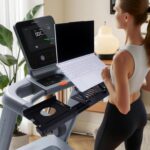 Treadmill Desk Attachment, Laptop computer Holder Adjustble Top Width, Works... - Image 7