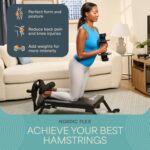 Lifepro Nordic Curl Exercise Bench - House Fitness center Hamstring Curl Machine & ... - Image 5