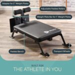 Lifepro Nordic Curl Exercise Bench - House Fitness center Hamstring Curl Machine & ... - Image 6