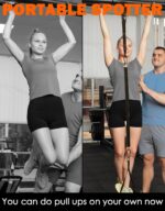 Fitarc Pull Up Help Bands Set,Pull Up Help Strap with Deal with,1... - Image 3