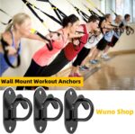 Resistance Band Wall Anchors System, Wall Mount Exercise Anchors for Ex... - Image 5
