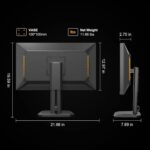 INNOCN 24.5" 2K QHD 2560 x 1440P 240Hz Monitor, Gaming Console Prepared, ... - Image 10