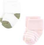 Hudson Child Child Ladies' Cotton Wealthy New child and Terry Socks - Image 5