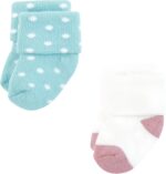 Hudson Child Child Ladies' Cotton Wealthy New child and Terry Socks - Image 6