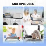 2 PCS Washer and Dryer Covers for the High, Multi-Use, 25.6''x 23.6'' P... - Image 4