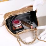 Dreubea Girls's Lovely Tote Night Bag Vogue Shiny Rhinestone Cl... - Image 6