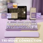 YUNZII B87 Wi-fi Mechanical Keyboard,QMK/VIA Programmable,TKL Layou... - Image 5