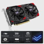 AISURIX RX 580 Graphics Card, 2048SP, Actual 8GB, GDDR5, 256 Bit, Laptop Gam... - Image 4