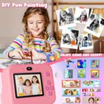 Children Digicam Prompt Print - 1080P HD Video Digital Digicam for Toddler ... - Image 4