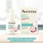 Aveeno Calm + Restore Age Renewal Anti-Wrinkle Face Serum, Anti Ageing ... - Image 3