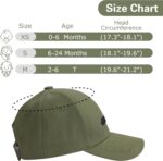 Child Baseball Cap UPF 50+ Toddler Adjustable Cotton Hat for Boys Ladies... - Image 3