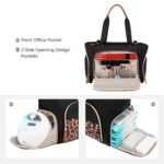 LOVEVOOK Breast Pump Bag & Diaper Tote - 3Pc Set for Breastfeeding Mother... - Image 4