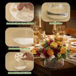 4 Pcs Acrylic Flower Vase, Spherical Clear Acrylic Vases Floral Centerpiec... - Image 5