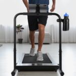 Leinuosen Giant Deal with Bar for Strolling Treadmill Pad Solely with Telephone H... - Image 4