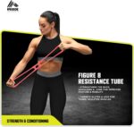 RBX 5 Piece Residence Fitness center Exercise Equipment - Mild, Medium, Heavy Resistance Ban... - Image 5