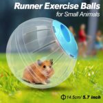 Hamster Wheel,Tremendous Silent Hamster Train Wheels,Adjustable Stand Ha... - Image 3