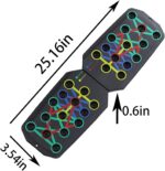 Push-up board, Foldable House Exercise Tools with Shade-Coded System... - Image 6