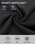 Stelle Girls's Capri Yoga Pants with Pockets Important Excessive Waisted Le... - Image 4