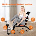 Belly Exercise Bench – Adjustable Sit-Up Machine with Leg Lock – Ho... - Image 4
