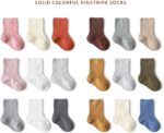 Toddler Socks Unisex Child Child Crew Cotton Cuff Socks for Toddler Women... - Image 4