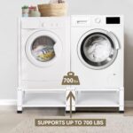 2 Pack Laundry Pedestal 28" Broad Washer and Dryer Pedestals, Heavy Dut... - Image 4