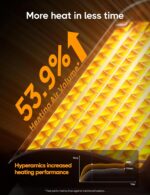 Dreo Area Heater, Transportable Electrical Heaters for Indoor Use with Therm... - Image 4