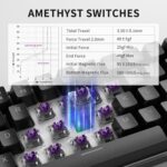 MageGee 60% Fast Set off Gaming Keyboard, Corridor Impact Magnetic Change... - Image 7