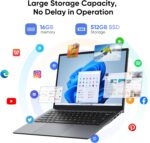 AE86 14.1" Laptop computer with 2K Display, 16GB RAM, 512GB SSD, Core Processor,... - Image 4