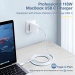 Mac Ebook Professional Charger - 118W USB C Quick Charger Energy Adapter Compatibl... - Image 3