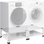 2 Pack Laundry Pedestal 28" Broad Washer and Dryer Pedestals, Heavy Dut... - Image 2