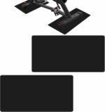 2-Pack Non-Slip Train Bike Mat for Peloton & Idea 2 Rower - Prot... - Image 2