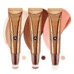 3PC Liquid Contour Blush Highlighter Magnificence Wand Set - Clean & Lightw... - Image 2