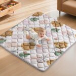47x47IN Child Play Mat - Tummy Time Mat for Infants 6-12 Months - Non-Sl... - Image 2