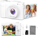 4K Digital Digital camera for Pictures, Small Vlogging Digital camera with Flip Scr... - Image 2