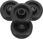 4pcs Alternative Wheels for Gymnasium Tools Put on-resistant System Wheels... - Image 2