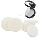 8Pcs Womens White Spherical Air Cushion Sponge Facial Powder Puff Make-up B... - Image 2