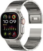 ACESTAR Full Titanium Band Suitable with Apple Watch Extremely 3/2/1 49m... - Image 2