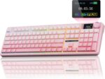 AULA F108 PRO - Wi-fi Mechanical Keyboard with Display screen & Knob,Full S... - Image 2