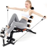 Belly Exercise Bench – Adjustable Sit-Up Machine with Leg Lock – Ho... - Image 2