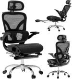 Alllion Ergonomic Mesh Workplace Chair, House Desk Chair Comfortable Excessive Again w... - Image 2