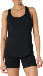 Amazon Necessities Womens Energetic Tender Cotton Scoop Neck Racerback Calm down... - Image 2