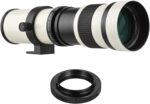 Andoer Digicam MF Tremendous Telephoto Zoom Lens F/8.3-16 420-800mm T2 Mount... - Image 2