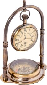 Vintage Classic Small Desk Clock | Desk Clock for Residing Room | Vint... - Image 2