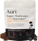 Auri Tremendous Mushroom HSN Gummies - Hair Pores and skin and Nails Gummies Perform... - Image 2