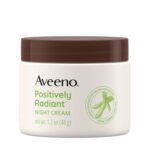 Aveeno Positively Radiant Moisturizing Face & Neck Evening Cream with To... - Image 2