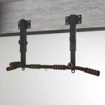 BDL Wall Mounted Pull Up Bar Chin Up bar Multifunctional Dip Station f... - Image 2